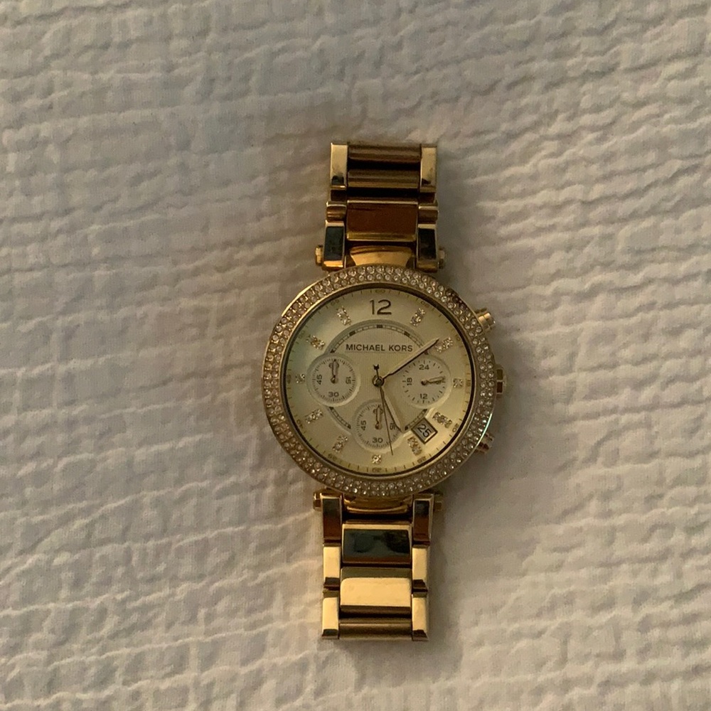 Michael Kors gold watch